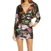 Katie May - La Garden Floral Mic Drop Mini Dress