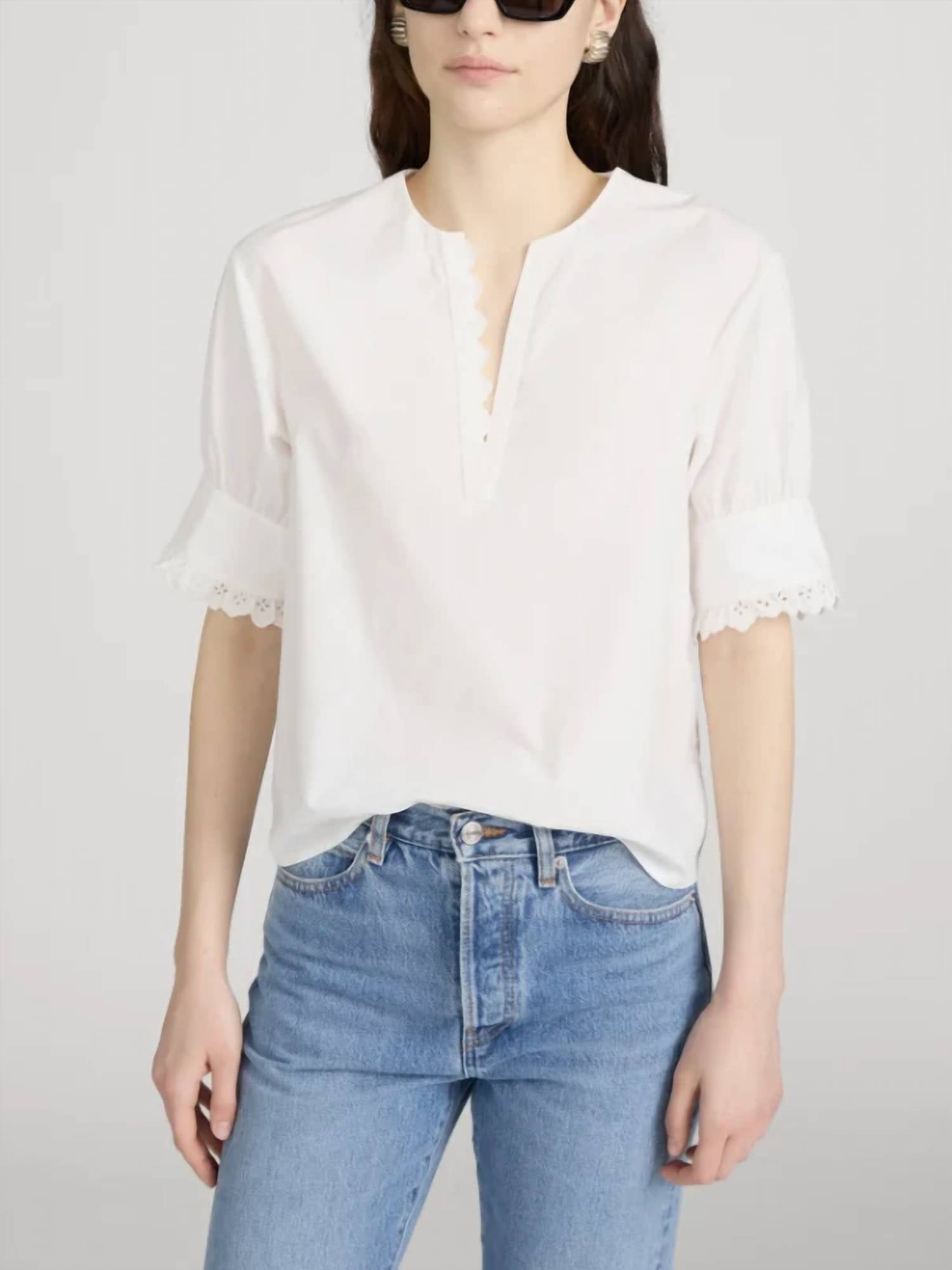 Frame - The Keepsake Popover Top