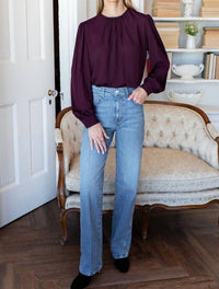 Emerson Fry - Gathered Neckline Top