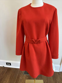 Valentino - Women's Belted Mini Dress