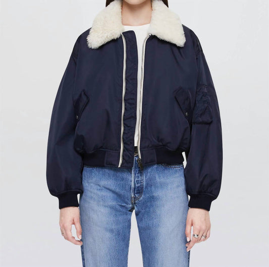 Re/Done - Shrunken Bomber Jacket