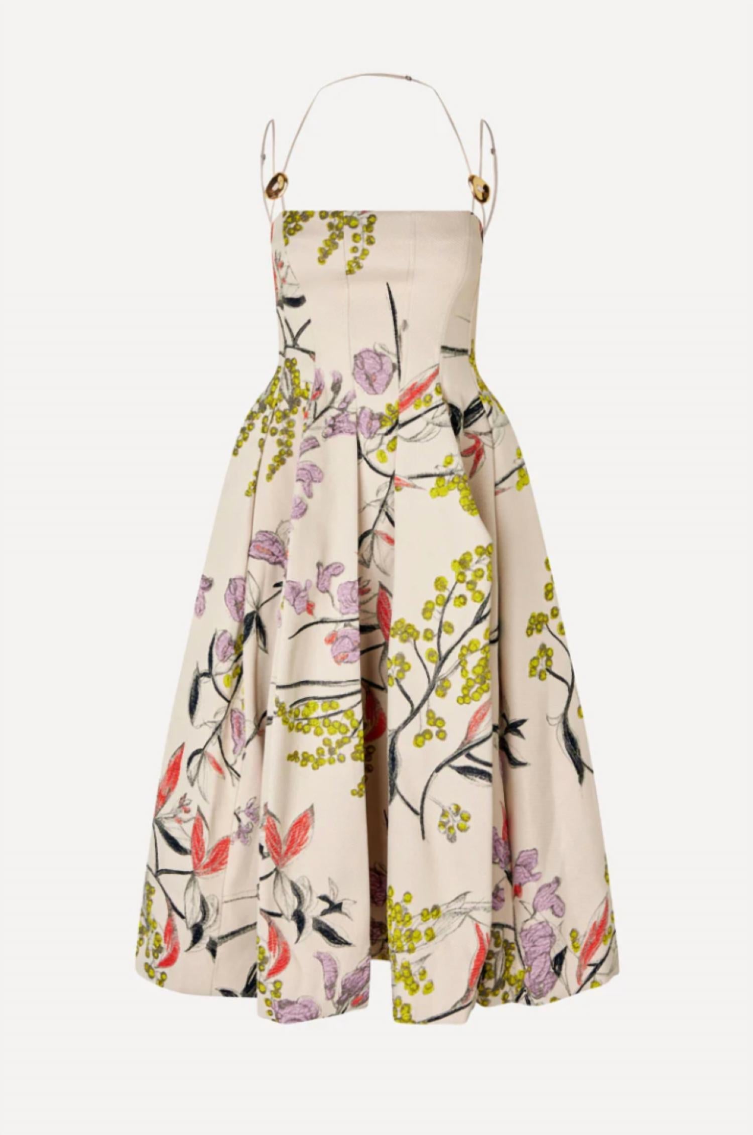 Stine Goya - Woven Jacquard High Volume Dress