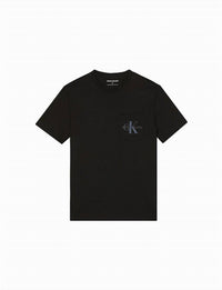 Calvin Klein - Men's Garment Dyed Monogram Pocket Tee
