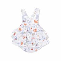Angel Dear - Club Mediterranean Ruffle Sunsuit