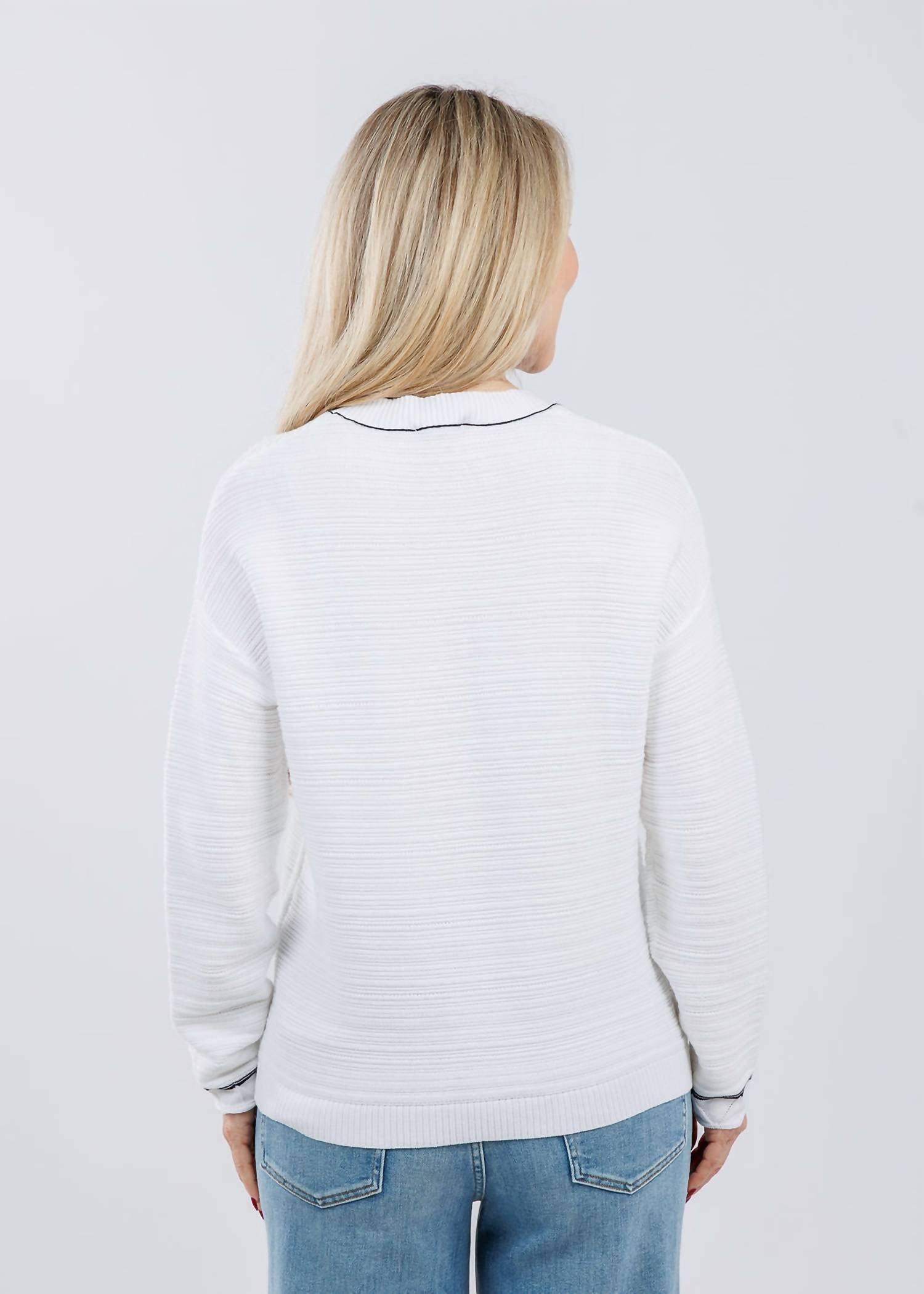 Pure Amici - Love Crew Neck Sweater