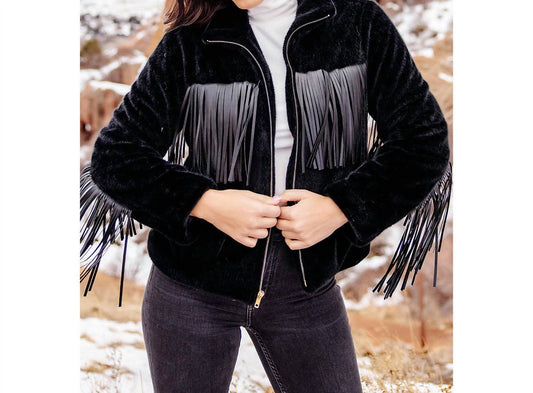 Fabulous Furs - Farrah Fringe Jacket