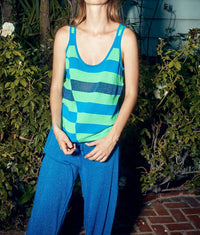 Replica Los Angeles - Flash Stripe Tank Top