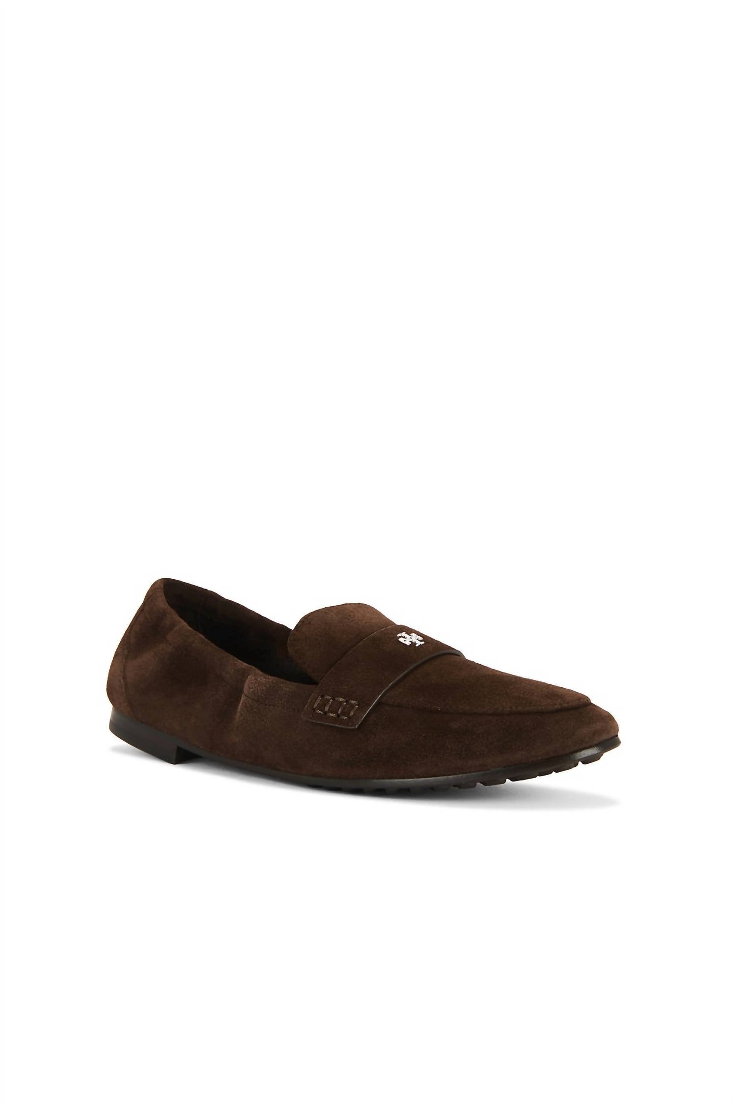 TORY BURCH Women's Ballet Loafer in dark cocoa - women's flats