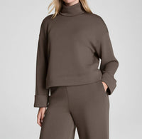 Spanx - Women's Air Essentials Cropped Turtleneck Top