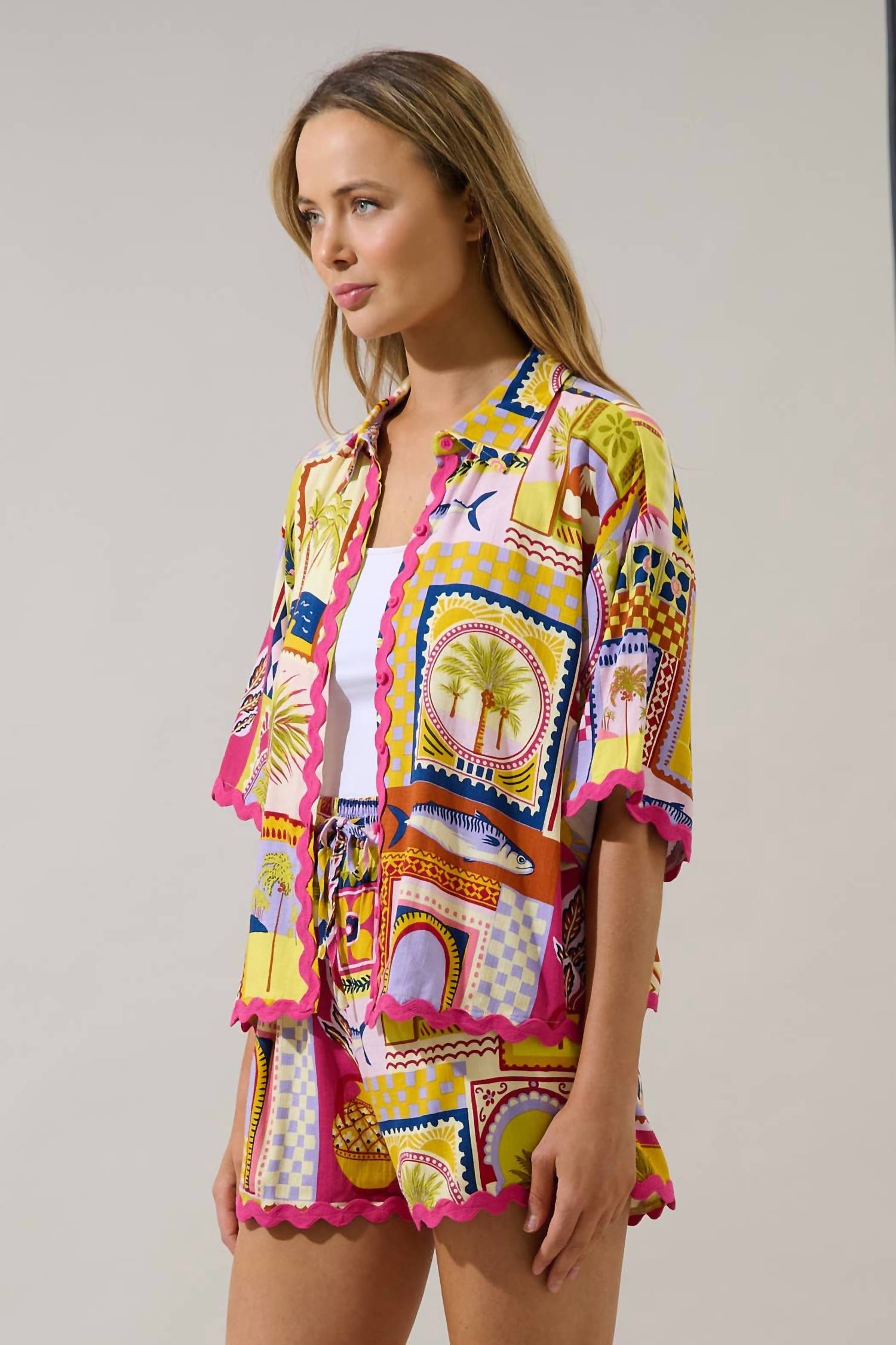 Sugarlips - Marnie Button Up Shirt