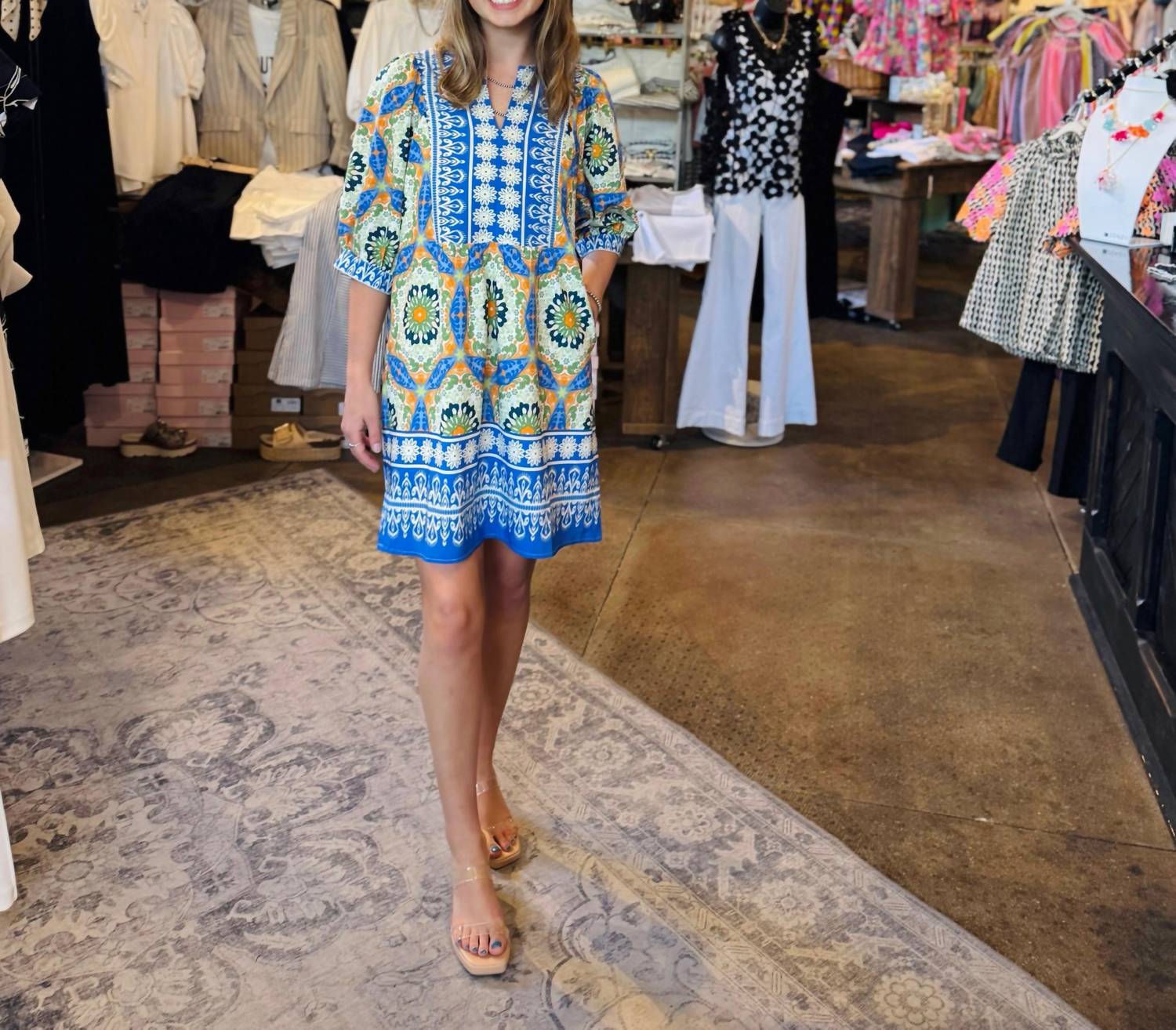 Joy Joy - Mums Border Dress