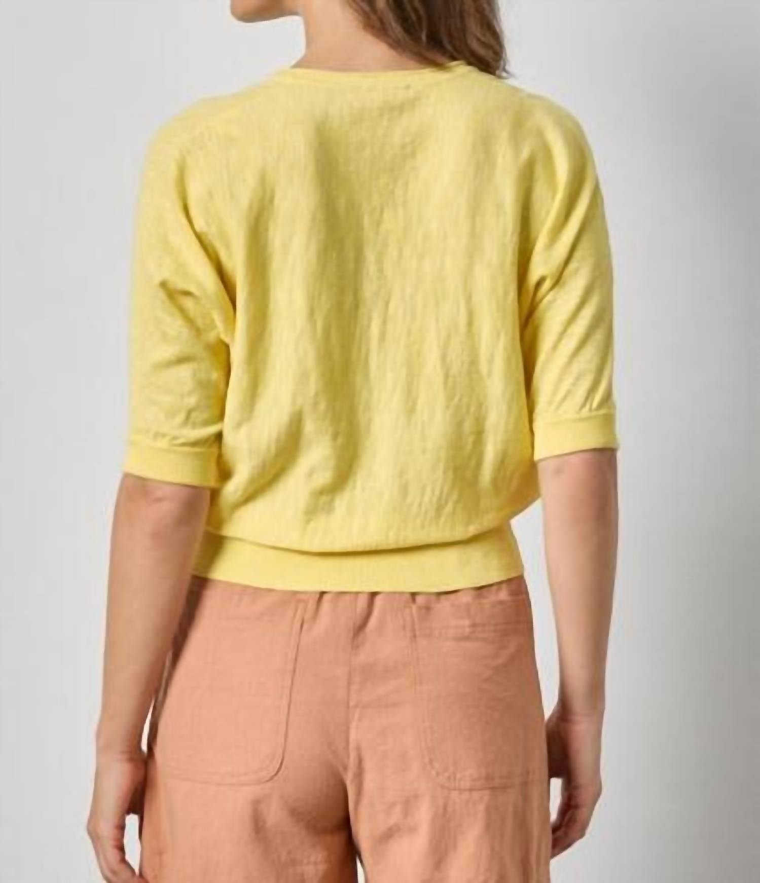 Lilla P - Dolman V-neck Sweater