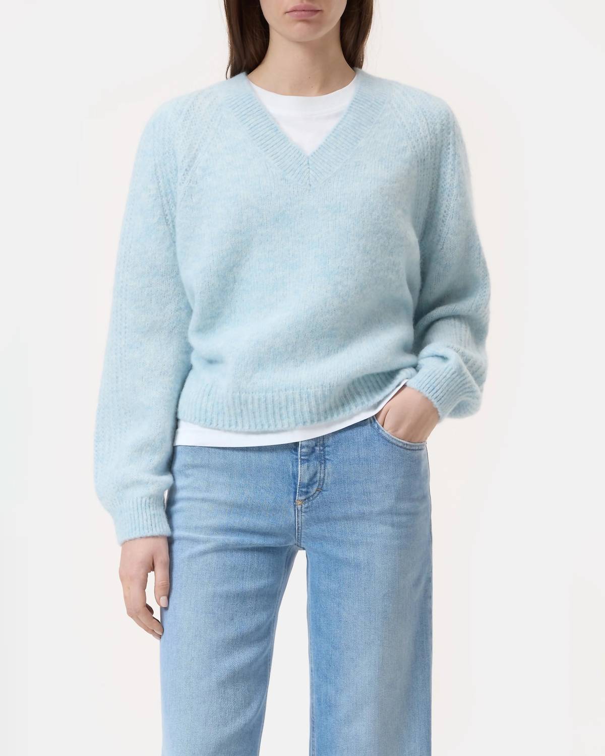 Closed - Alpaca Knit V-neck Sweater