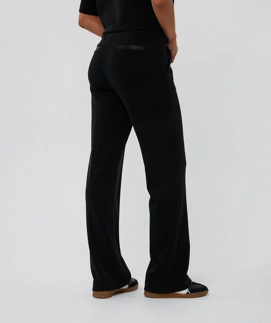 Esqualo - Selma Straight Leg Modal Trousers