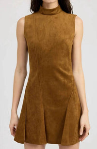 En Saison - Logan Mock Neck Mini Dress