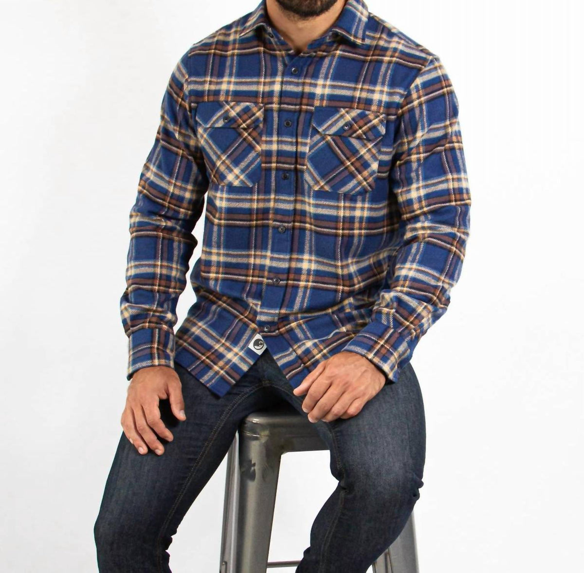 Muskox - Field Grand Flannel Long Sleeve Shirt