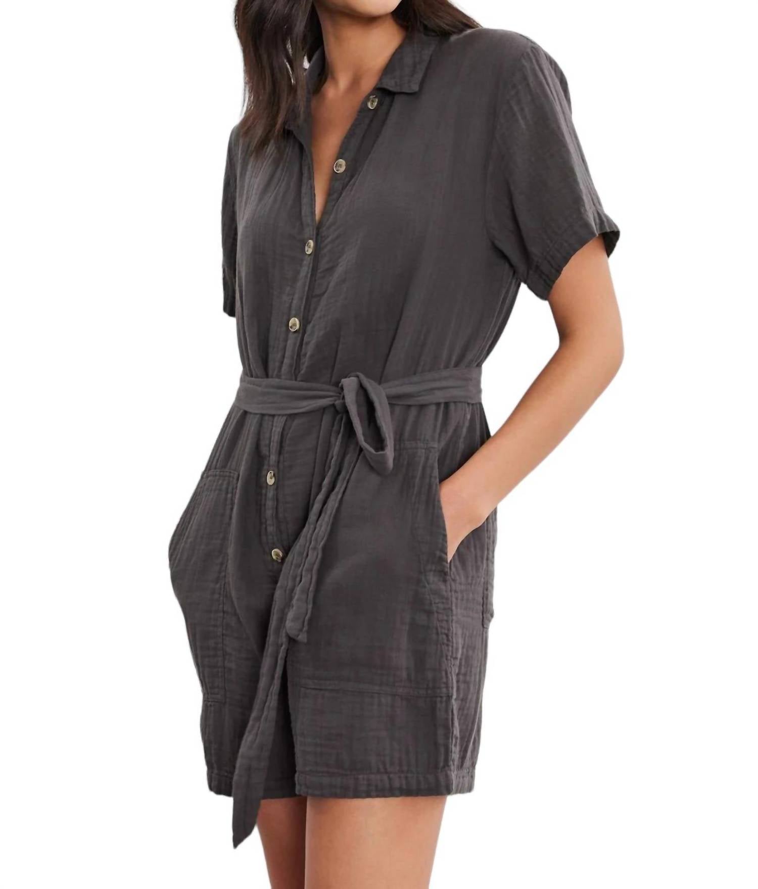 Velvet By Graham & Spencer - Dane Cotton Gauze Romper