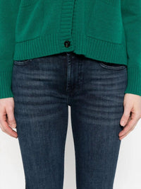 7 For All Mankind Stretch Bootcut Jeans in baltimora - women's jeans - detail view