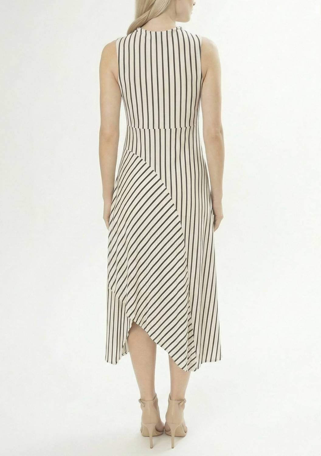 Area Stars Women's Divya Dress in black white - women's dress - detail view