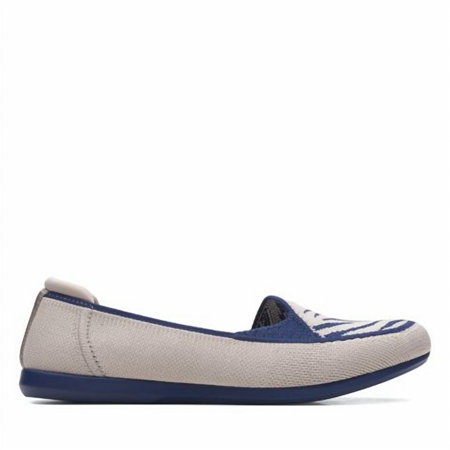 Clarks Women's Carly Star Loafer in taupe - women's flats