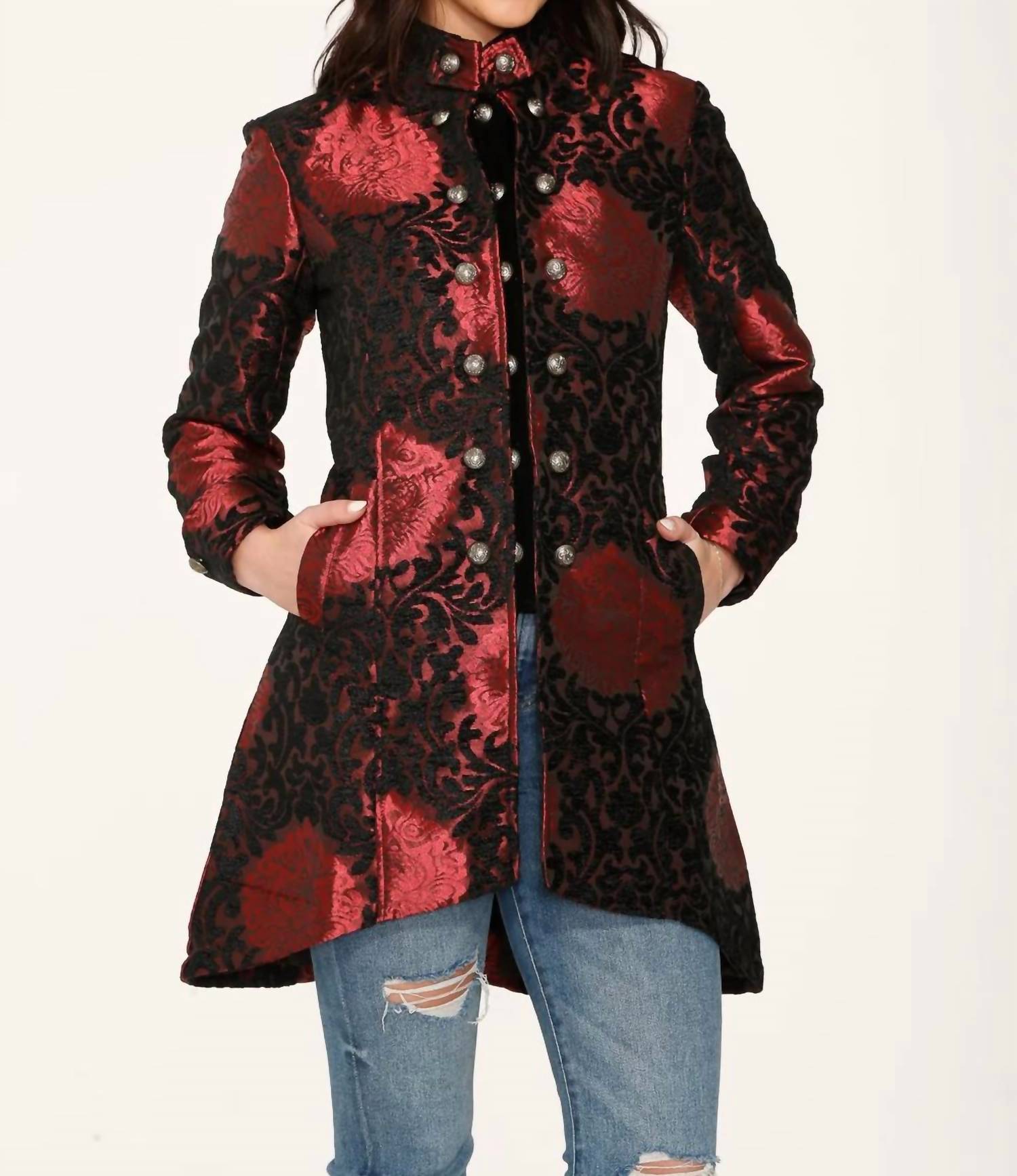 Orchid Bloom - Brocade Hilo Coat