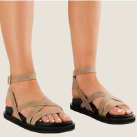 BiLLiNi Women's Tulsi Strappy Casual Sandal in malt - women's sandal - detail view