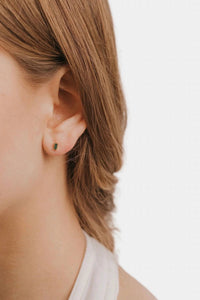 Jaxkelly - Women's Baguette Stud Earrings
