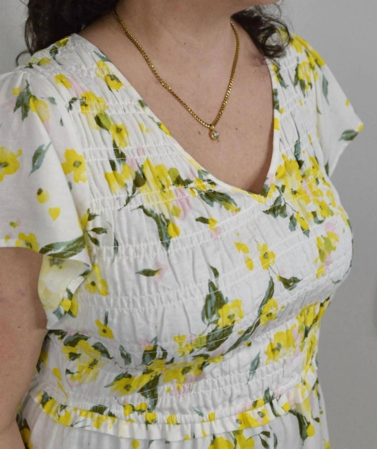 Flags & Anthem - Lucy Smocked Maxi Dress