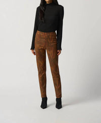 Joseph Ribkoff - SLIM FIT HOUNDSTOOTH PANTS