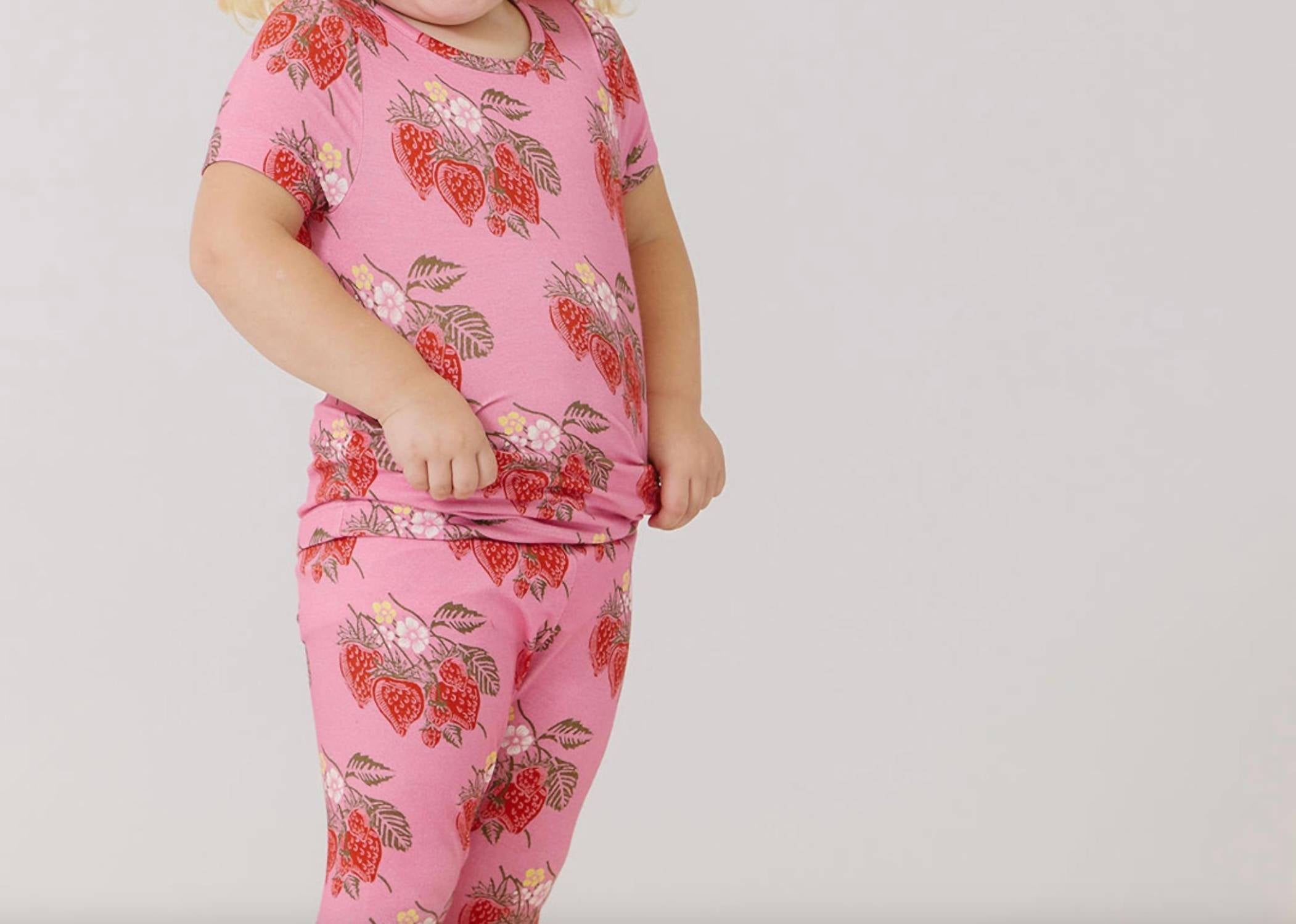 Pink Chicken - Kids' Bamboo Pajama Set