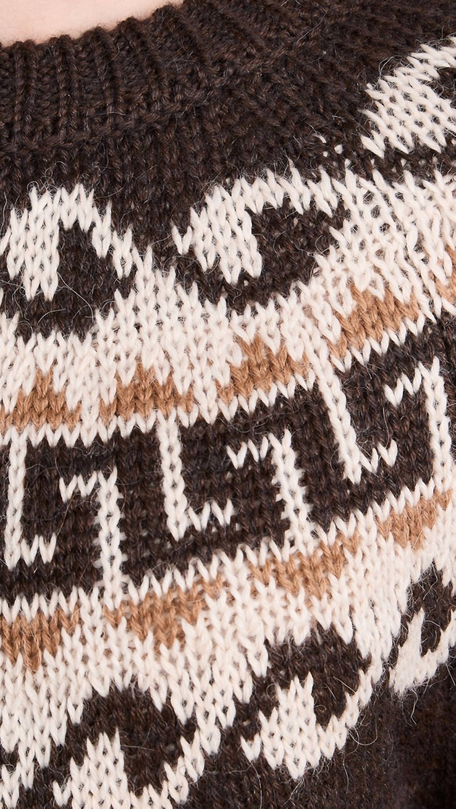 The Great. - Greek Key Pullover Sweater