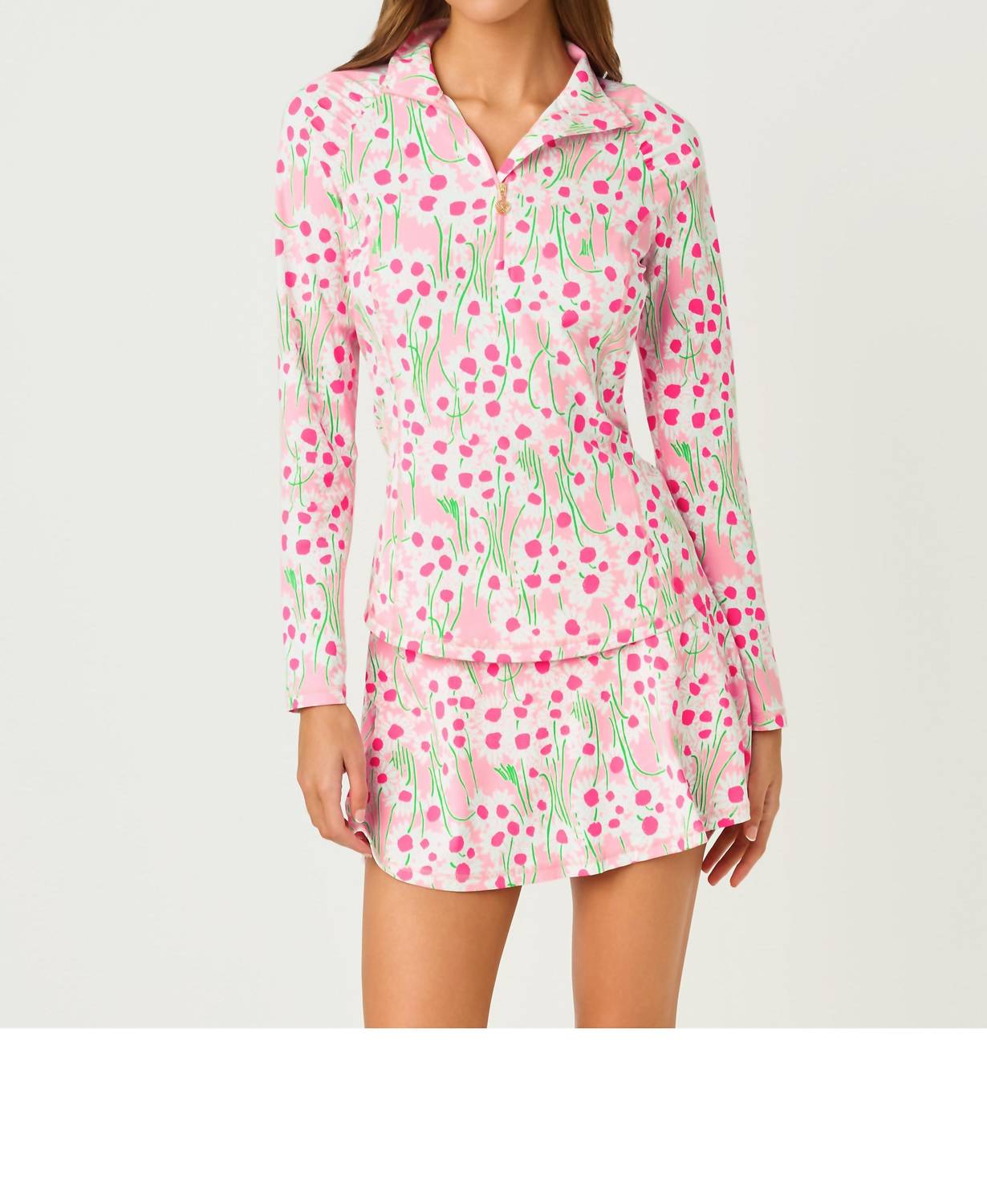 Lilly Pulitzer Aila Skort in conch shell pink lil sunny daisies - women's shorts - view 4