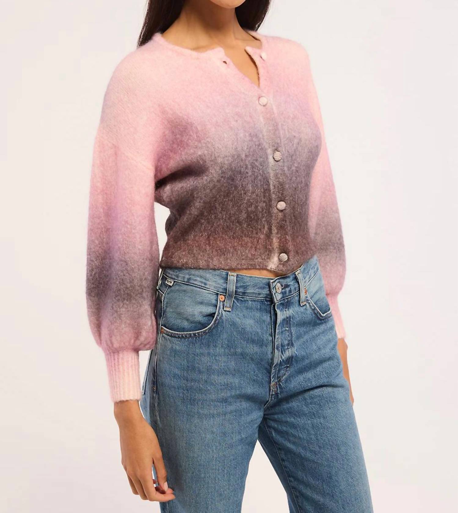 Misa Los Angeles - Peggy Button Front Cardigan