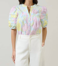 Sugarlips - Court Button Down Top