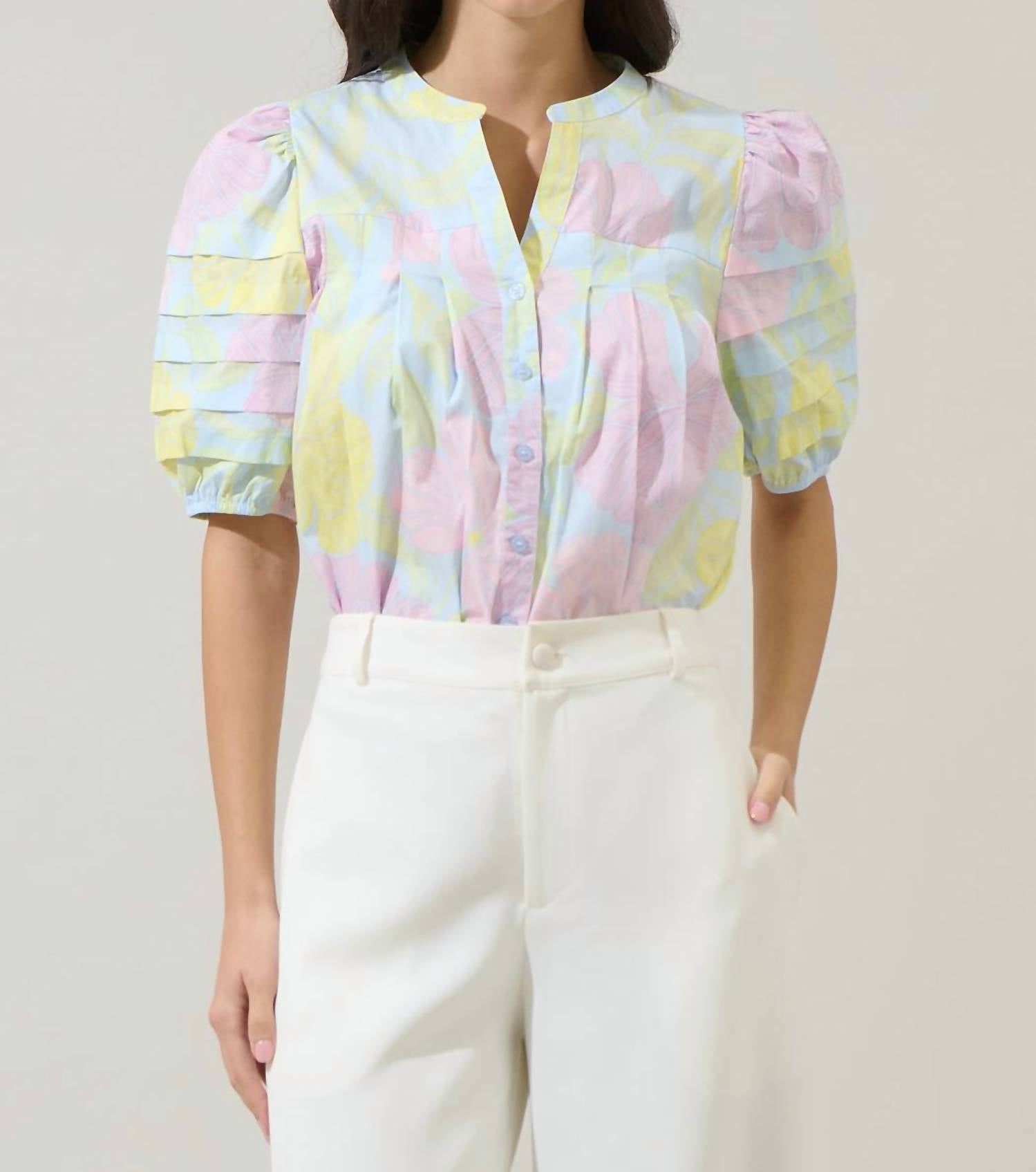Sugarlips - Court Button Down Top