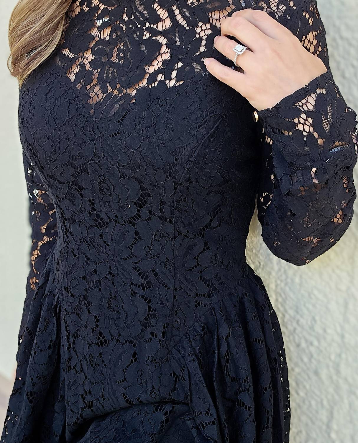 FLYING TOMATO Sally Dress in black - women's dress - view 5