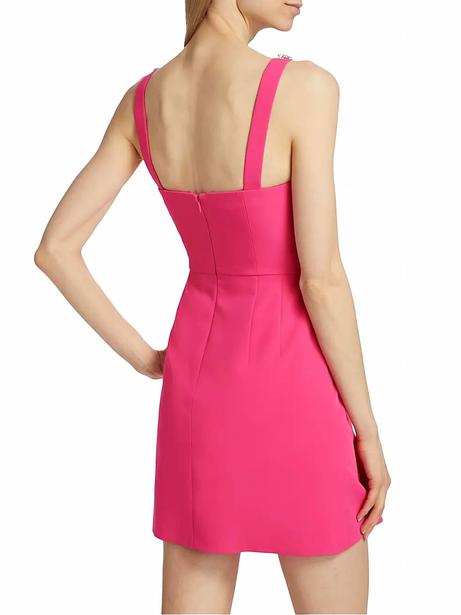 Milly - Adella Cady Embellished Mini Dress