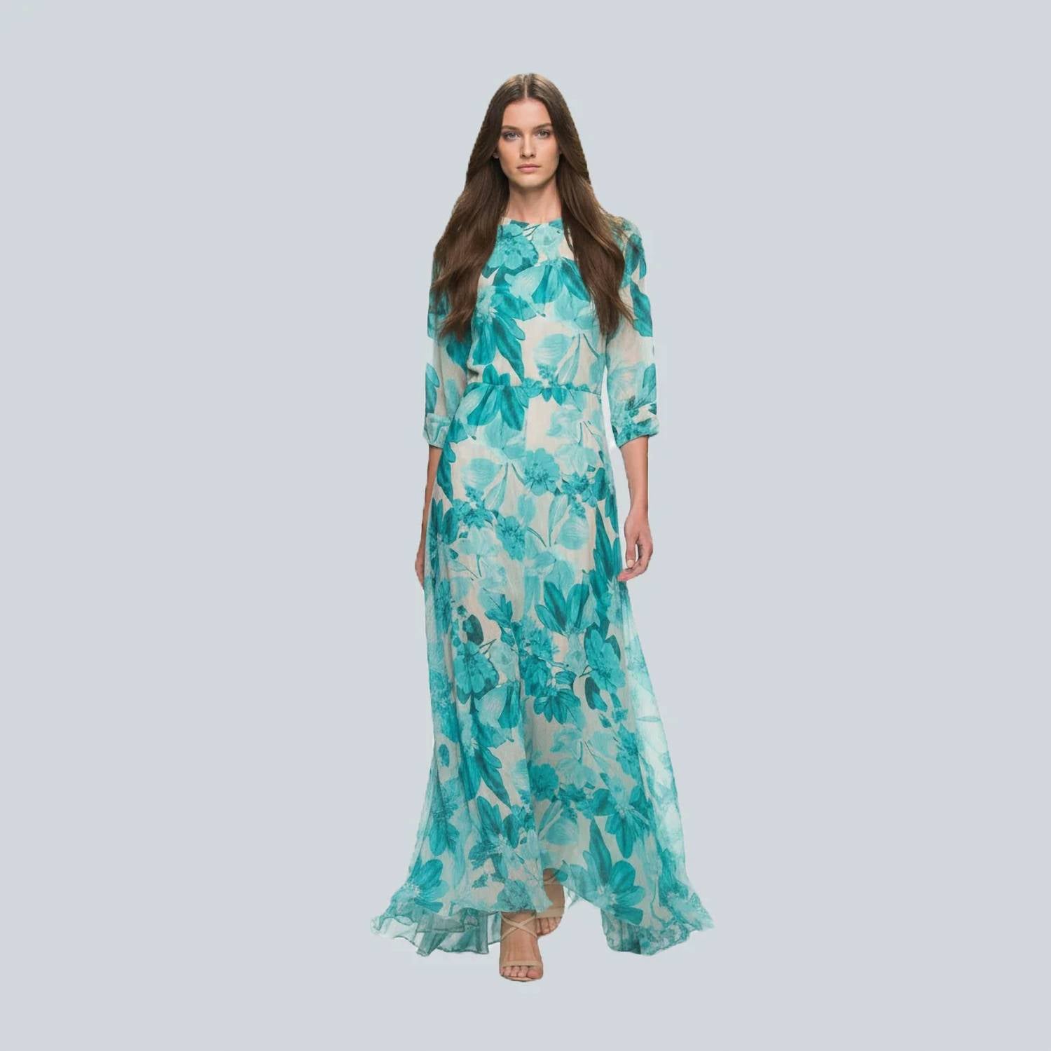 Maison Zoulias - Aphrodite Long Silk Maxi Dress
