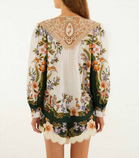 Farm Rio - Nature Long Sleeve Blouse