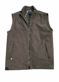 Fedeli - Men's Sleeveless Full-zip Cashmere Gilet
