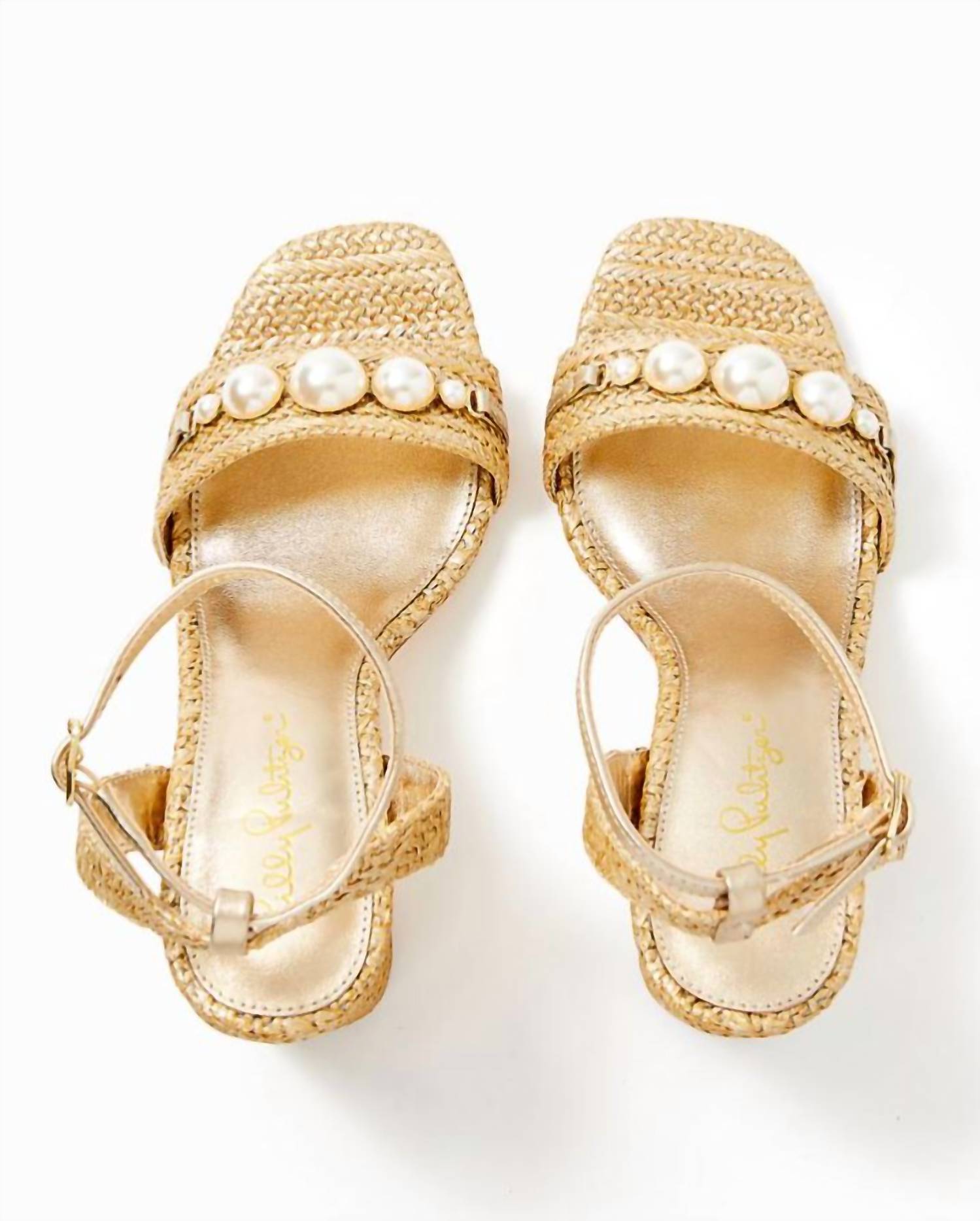 Lilly Pulitzer - Women's May Straw Heel Sandal