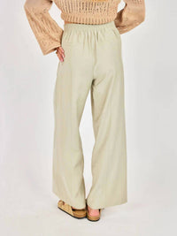 Sadie & Sage Agave Kiss Pants in sage - women's pants - detail view