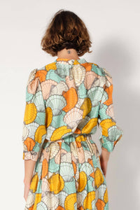 La Prestic Ouiston - Mona Balloon Three-quarter Sleeves Blouse