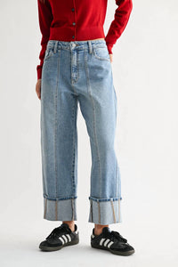 Jbd. - Cuffed Barrel Jeans