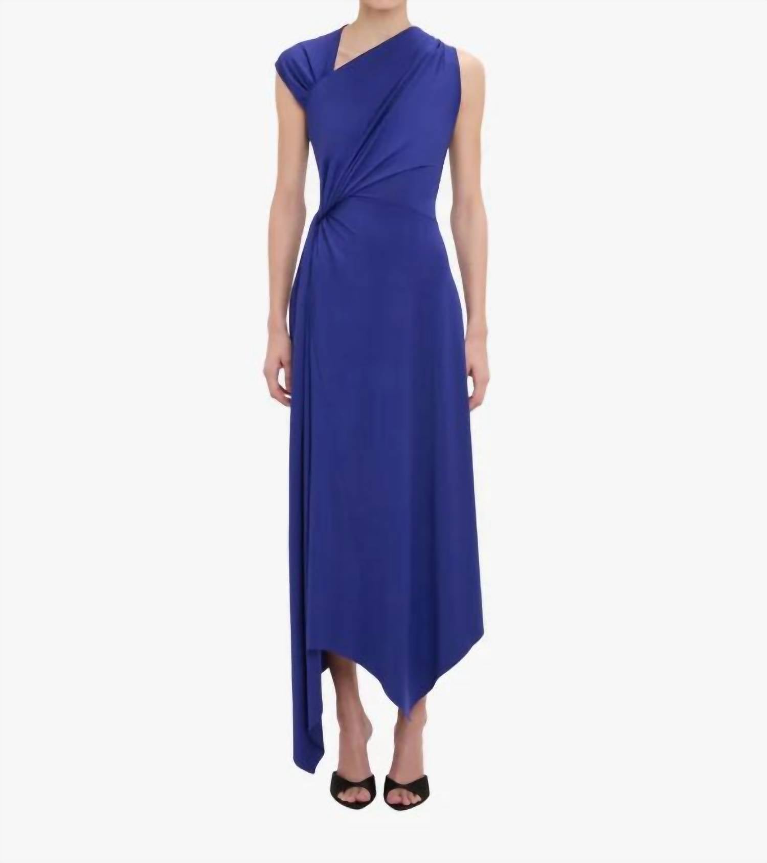 Victoria Beckham - Cap Sleeve Midi Dress