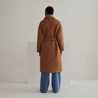 Crescent - Lakeshore Quilted Puffer Wrap Coat