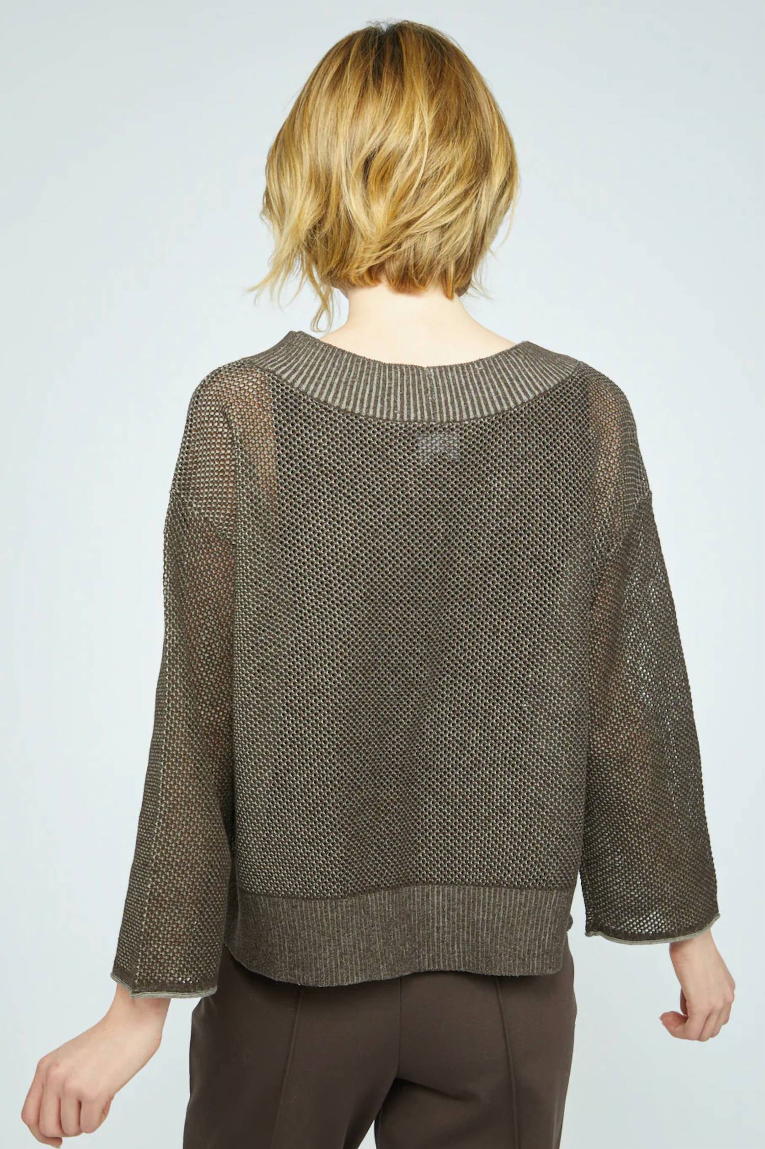 Liv By Habitat - Mesh Go-to Topper Sweater