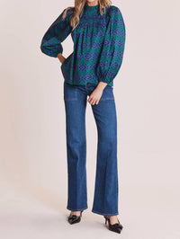 Tyler Boe - Ella Cotton Tapestry Top