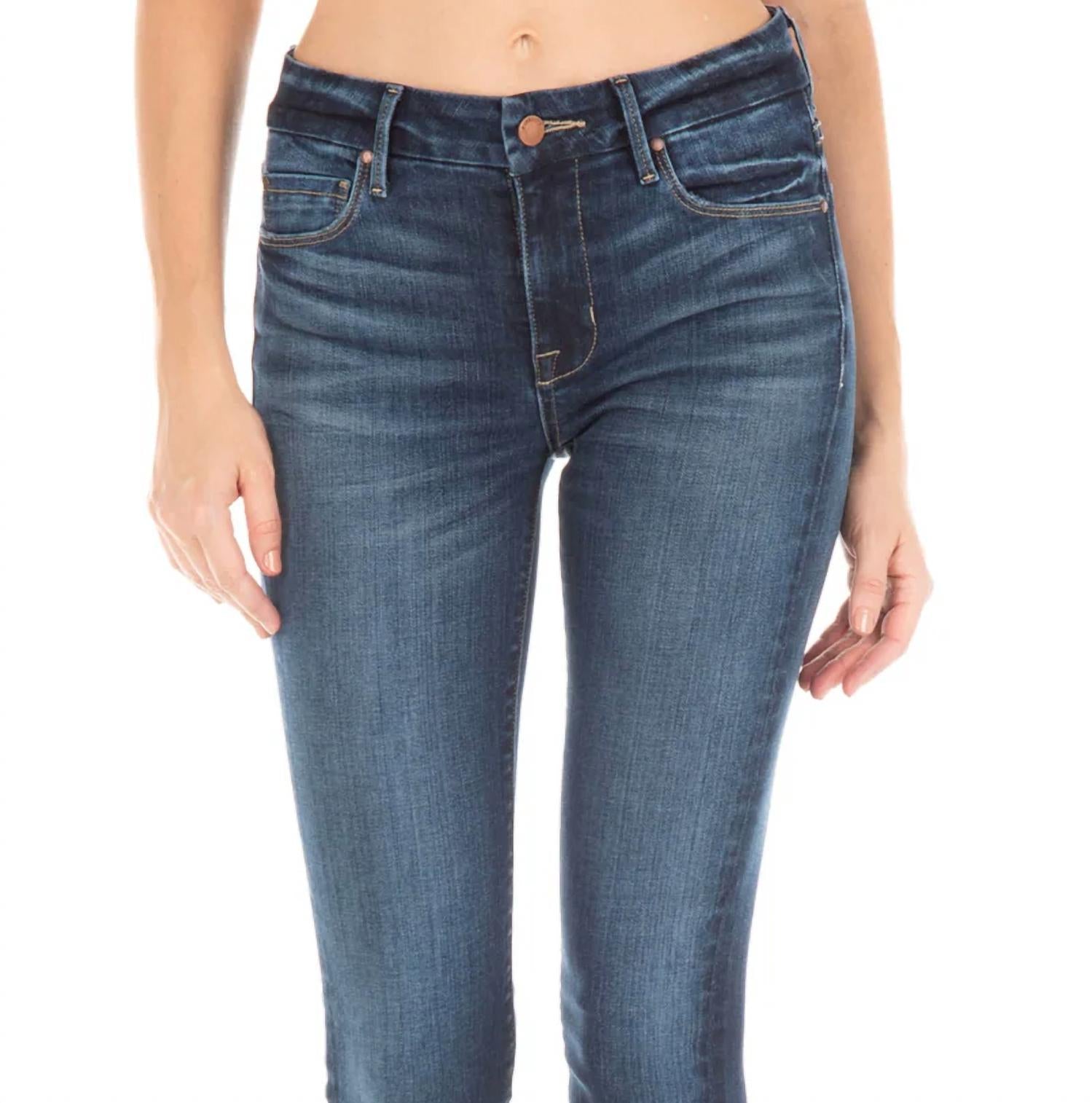 FIDELITY Belvedere Jeans in valleyheart blue - women's jeans - detail view