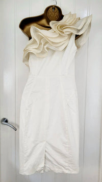 Ted Baker - Women's One Shoulder Ruffle Dress